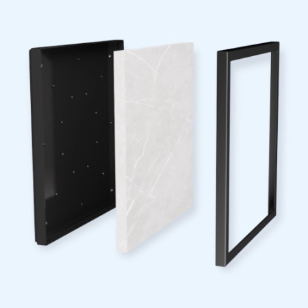 PAT4/5 Black DiCiTi Панель декоративная AEON D100/125 180x180 под плитку Tile black